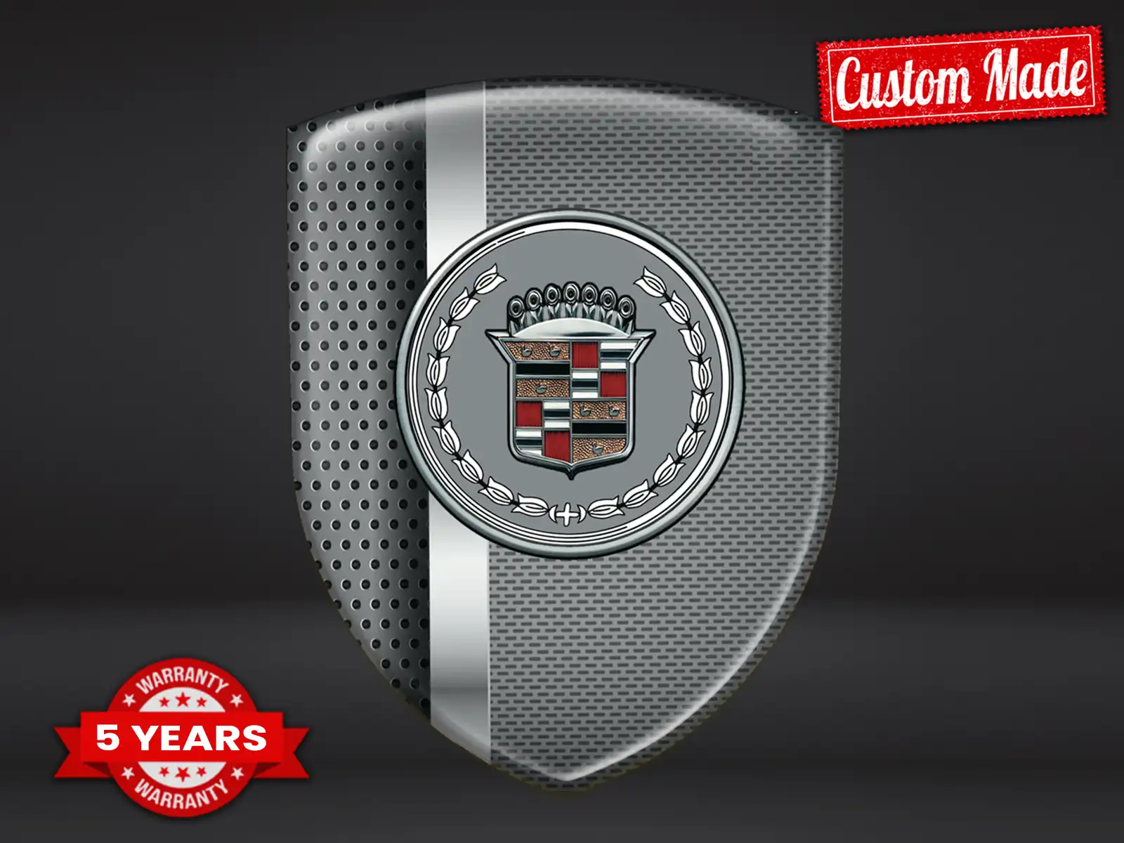 Cadillac Cupole Adesive Premium Superiori Etichette Auto ST